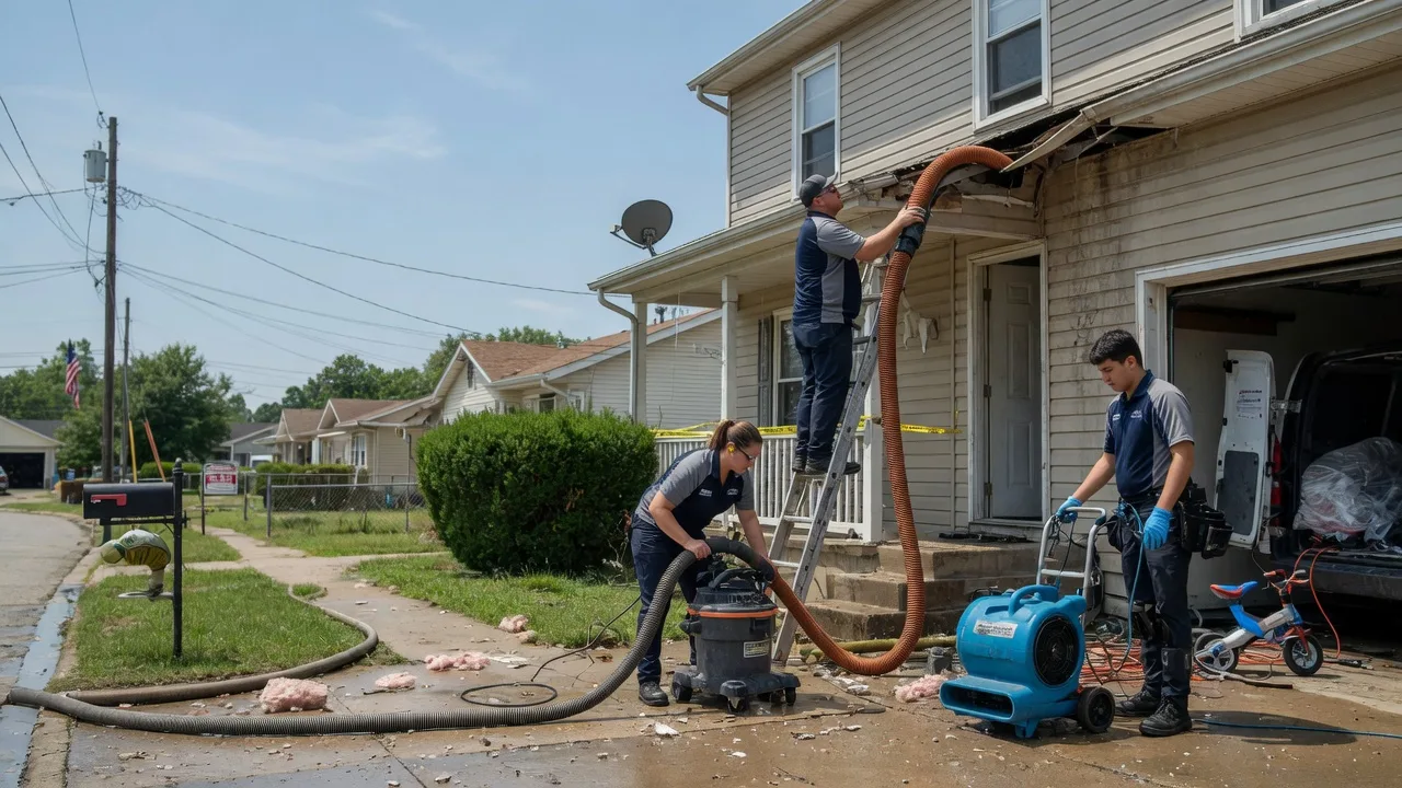 Water Damage Restoration in Mahomet, IL near me